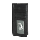 Roots - Femme Grand Portefeuille Pochette avec Chéquier Amovible - Noir-Dimensions: 19,5 x 3,5 x 10 cm (7,67 x 1,37 x 3,93 po)