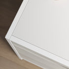 Sauder - La Collection Boulevard Cafe Classeur latéral - Finition White-Finition blanche avec des accents Haze Acacia®.