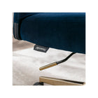 Thomasville - Chaise de bureau Jolie - Marine-Soutien lombaire ajusté pour favoriser une posture saine