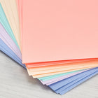 Astrodesigns - Couverture - Macaron Pastel - 130m - Paquet de 50-Ce papier cartonné est parfait pour tout projet d’artisanat, page de scrapbooking, carte de vœux, origami, invitation de mariage, et plus encore