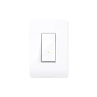 TP-Link – Interrupteur d'éclairage intelligent Wi-Fi, blanc (TL-HS200)-Contrôlez vos lumières domestiques où que vous soyez au moyen de votre téléphone ou tablette et de l'application gratuite Kasa