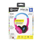 Wicked Audio - Tricky Tike BT Casque D'Écoute de 85 dB Sécuritaire pour les Enfants - Rose-Duree de vie des batteries - 10 heures, temps de recharde - 2 heure