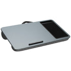 Secretaire portatif LapGear Home Office - Carbone Argentee-Convient aux ordinateurs portatifs jusqu’à 15,6 po