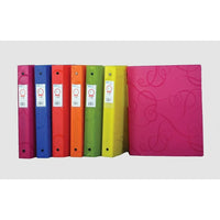 Filemode – Reliure avec spirales, couleurs variées, anneaux de 2 po, 6/paquet-Couleur : Couleurs variées