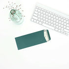 JAM Paper Enveloppes commerciales no 10, 4,13 x 9,5 po, bleu sarcelle, 500/paquet-Taille des enveloppes : 4,13 x 9,5 po