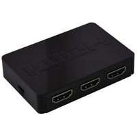 Boîtier de commutation HDMI 4K RCA 3-In 1-Out - Noir-Ce commutateur RCA étend 1 port HDMI en 3 ports