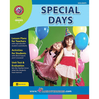 Livre numérique : Special Days (format PDF, téléchargement pour 1 utilisateur), ISBN 978-1-55319-134-6, 1re année-Vous recevrez deux courriels : un confirmant toute la commande et l'autre avec un bouton Download Software (Télécharger le logiciel). Vous pouvez télécharger immédiatement ou revoir votre courriel pour télécharger plus tard.