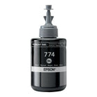 Epson - T774 Bouteille d’encre - Capacité standard - Noir-Commodité supplémentaire - aller plus longtemps entre les recharges