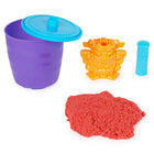 Kinetic Sand - Surprise Mini-surprise mystère avec 113 g - Élaboré à partir de sable naturel (plusieurs modèles disponibles)-Collectionnez-les tous : Il y a 4 mini-jouets surprises Kinetic Sand différents à collectionner : Dragon, licorne, tiki volcan et yéti. Lequel obtiendrez-vous ? Mixez et associez les sables pour encore plus de façons de jouer
