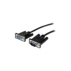 StarTech  Câble série DB9 RS232 en liaison directe, M/F, 0,5 m, noir-Série