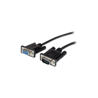 StarTech  Câble série DB9 RS232 en liaison directe, M/F, 0,5 m, noir-Série