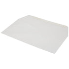 JAM Paper Enveloppes format livret à rabat portefeuille et fermeture gommée, 6 x 12 po, blanc, pqt/1000-Matériau : papier