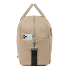 Bugatti - Femme Opera Sacs de voyage, polyurethane galet, Taupe-Sac de voyage moderne en cuir vegane