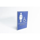 FUTECH SIGNE DE SALLE DE BAIN HANDICAP POUR FEMME UNIQUE-Matériel: plastique, Couleur: bleu marine