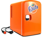 Coca-Cola - Fanta Mini refroidisseur/chauffe-réfrigérateur thermoélectrique portable 6 canettes - 4 L / 4,2 qt-Capacité de 4 L (4,2 pte)