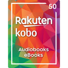 Kobo â€“ Carte-cadeau de 50 $-Les récompenses Air Miles ne s'appliquent pas sur l'achat de cartes-cadeaux.