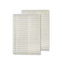 DAC - Filtres à air HEPA, paquet de 2-3.25 po x 2.25 po x 0.50 po