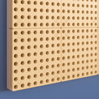 Flash Furniture - Panneau perfore polyvalent Bright Beginnings de qualite commerciale de systeme murale STEAM modulaire-31,5 po-31,5 po l x 1,5 po P x 47 po H