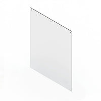 Partition Garde-éternuements suspendu Mark Maker, 32 "L x 48" H, acrylique-Nos protecteurs d'éternuement transparents pour l'hygiène renforcent la distance sociale, tout en aidant à protéger les employés et les clients de première ligne contre la propagation potentielle des germes