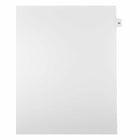 Mark Maker – Onglets séparateurs juridiques blancs, 1/15 onglets, format lettre, sans trous, numéro 32, 25/paquet-Onglets séparateurs blancs, 1/15 onglets