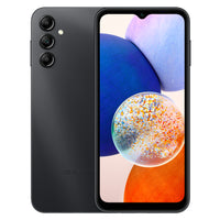 Samsung - Galaxy A14 5G 6,8 po, 64 Go, Noir, Bell et Virgin Plus-Écran : 6,6 po, 111,6 cm, écran ACL PLS, 90Hz, 720 x 1 600 pixels, rapport 20:9 (densité 258 ppp)