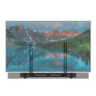 Kanto - Support universel de barre sonore pour téléviseur et mur - Noir-Dimensions : 25,7 po x 4,5 po x 17 po (65,3 x 11,4 x 43,2 cm)