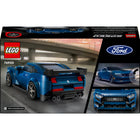 LEGO - Speed ​​Champions Ford Mustang Voiture de sport Dark Horse - 344 Pièces-Modèle de jouet LEGO Ford à placer sur une étagère ou une table de chevet après la récréation