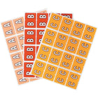 Oxford – Étiquettes alphabétiques compatibles Datafile, « F », vert pâle, paq./240-1 1/4 larg. x 15/16 haut. (po)