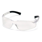 Pyramex – Lunettes de protection Ztek, transparent, 12/paquet-Verre en polycarbonate résistant aux égratignures et branches aux extrémités noires