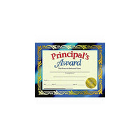 Certificat Hayes Principals Award, 8 1/2" x 11", paquet de 90-À utiliser pour marquer la réception du prix du directeur.