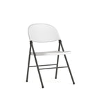 Flash Furniture – Chaise pliante en plastique HERCULES, capacité de 330 lb, blanc avec tubulure anthracite (DADYCD50WH)-Capacité de poids de 330 lb