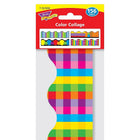 Pack de variétés de tondeuses Trend Terrific, collage de couleurs, paquet de 8-Bandes prédécoupées prêtes à l'emploi; emballé à plat pour éviter le curling. Stock d'étiquettes durables pour la réutilisation.