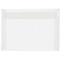 JAM Paper - Enveloppes livret, papier vélin translucide, 9 x 12 po, translucide, 1000 par paquet-Translucide