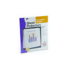 Charles Leonard - Protège-feuilles transparents, 200/paquet (CHL48145)-Pochettes en polypropylène sans acide et de qualité archive