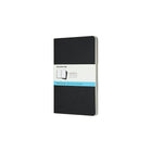 Moleskine – Cahier journal, pointillé, couverture souple, noir, 5 po x 8,25 po-Couverture cartonnée souple noire