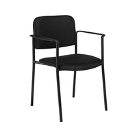 Chaise empilable Offices To Go, Minto, noir-Chaise empilable