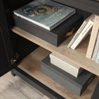 Sauder Cottage Road Bibliothèque avec 3 Tablettes - 71.5" H - Finition Raven Oak (431262)-185 distribué équitablement