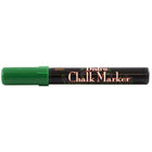 JAM Paper – Marqueur craie à pointe large, vert (526480GR)-Ces marqueurs craies polyvalents peuvent être utilisés sur n’importe quelle surface non poreuse, telle que : Les tableaux blancs, les panneaux lumineux, les tableaux noirs, les fenêtres, les pare-brise et plus encore!