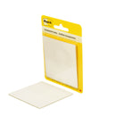 Post-it - Feuillets transparents - 2-7/8 po x 2-7/8 po - 36 feuillets/bloc-Adhésif unique conçu pour le papier ou les agendas