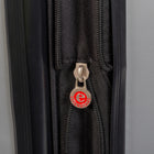 Air Canada - Valise de cabine rigide à roulettes pivotantes de 20 po Milan Collection - Argent-Sangle de compression intérieure pour un rangement organisé et sûr