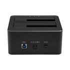 StarTech ® Station d'accueil USB 3.0 pour 2 disques durs SATA 2,5 po/3,5 po, HDD/SSD SATA à deux baies (SDOCK2U33V)-USB 3.0 avec vitesses de transfert de données jusqu'à 5 Gb/s