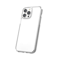 TUFF8 - Coque pour iPhone 13 Pro - Transparente-La construction en plastique dur garantit que le boîtier empêche la casse et absorbe les impacts des collisions inattendues