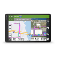 Garmin - dezl OTR1010 Navigateur de camion GPS de 10 po - Noir-Exécutez une arrivée en douceur avec des vues aériennes des quais de chargement et des entrées de camion