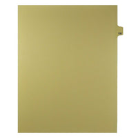 Mark Maker – Onglets séparateurs juridiques beiges, 1/25 onglets, format lettre, sans trous, numéro 130, 25/paquet-Onglets séparateurs beiges, 1/25 onglets
