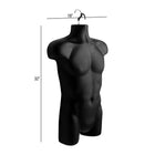 Eddie's - Forme de torse suspendue pour homme - Noir - Paquet de 2 (155735-2)-Noir