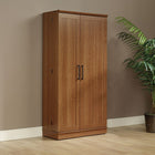 Sauder – Armoire de rangement Home Plus, large, fini chêne Sienne-Fini chêne Sienne