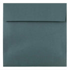 JAM Paper - Enveloppes d?invitation carrées Stardream à effet métallique, 6,5 x 6,5 po, vert malachite, 25/paquet (66927727)-Couleur : Enveloppes d?invitation carrées en papier Stardream vert malachite