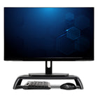 Allsop - Support ErgoRiser pour moniteur et ordinateur portable - Noir-Dimensions :  16,5 po L x 9 po L x 3 po H