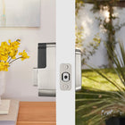 Yale - Assure Lock 2 - Sans clé avec Wi-Fi - Nickel satiné-Utilisez l'application Yale Access pour verrouiller ou déverrouiller de n'importe où, ou déverrouiller avec votre téléphone ou votre montre intelligente, votre clavier à écran tactile ou le déverrouillage automatique en option