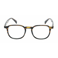 SAV Eyewear - Lunettes anti-lumière bleue Total Flex Lennon - + 1,25 - Demi marron-Les verres filtrant la lumière bleue réduisent la fatigue visuelle liée à l’utilisation d’appareils numériques, favorisent un meilleur sommeil et réduisent les risques de DMLA (dégénérescence maculaire liée à l'âge)